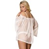 SUBBLIME BABYDOLL MANGA DE CAMPANA BLANCO L/XL