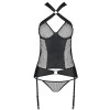 PASSION AMANDA CORSET CUERO ECOLOGICO L/XL