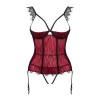 OBSESSIVE - DENISSA CORSET Y TANGA XS/S