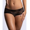 QUEEN LINGERIE PANTIES DE ENCAJE FLORAL ABERTURA TRASERA S/M