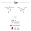 OBSESSIVE - MIAMOR PANTIES CON ABERTURA S/M