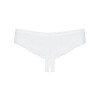 OBSESSIVE - ALABASTRA THONG CON ABERTURA BLANCO S/M