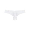 OBSESSIVE - ALABASTRA THONG CON ABERTURA BLANCO S/M