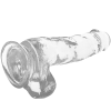 XRAY CLEAR DILDO REALISTA TRANSPARENTE 18.5CM X 3.8CM