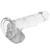 XRAY CLEAR DILDO REALISTA TRANSPARENTE 20CM X 4.5CM