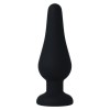 INTENSE ANAL PLUG PIPO M SILICONE NEGRO 11 CM