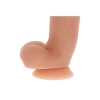 GET REAL - DILDO SILICONA 18 CM CON TESTICULOS NATURAL