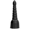 ALL BLACK DILDO 34CM