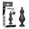 ADDICTED TOYS ANAL SEXUAL PLUG 13.6CM NEGRO