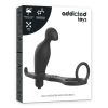 ADDICTED TOYS  PLUG ANAL CON ANILLO SILICONA NEGRO