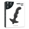 ADDICTED TOYS  MASAJEADOR ANAL CON VIBRACIÓN NEGRO