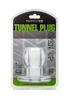 PERFECT FIT PLUG TUNNEL SILICONA TRANSPARENTE L