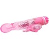 BAILE VIBRADOR MULTIVELOCIDAD CON ESTIMULADOR ROSA