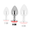 OHMAMA PLUG ANAL CON CRISTAL ROJO 8 CM