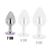 OHMAMA PLUG ANAL CON CRISTAL VIOLETA 7 CM