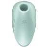 SATISFYER PEARL DIVER ESTIMULADOR Y VIBRADOR - VERDE