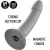 MYTHOLOGY RUNE MAJESTIC DILDO S - VIBRADOR COMPATIBLE CON WATCHME WIRELESS TECHNOLOGY