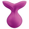 SATISFYER VIVA LA VULVA 3 VIBRADOR LAY-ON - VIOLETA