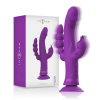 INTENSE™ - CASANOVA VIBRADOR RABBIT SILICONA TRIPLE MOTOR MORADO