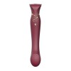 ZALO - QUEEN SET PULSE WAVE CLIT STIM ROJO