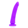 DELTA CLUB TOYS ARNES + DILDO LILA SILICONA MEDICA 20 X 4 CM