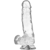 XRAY ARNÉS + DILDO REALISTA TRANSPARENTE 18.5CM X 3.8CM