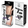 HARNESS ATTRACTION RODNEY DOBLE PENETRACIÓN VIBRADOR 18  X 3.5CM