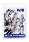 TOM OF FINLAND  PINZAS PEZONES METAL