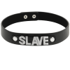 COQUETTE CHIC DESIRE CHOKER CUERO VEGANO - SLAVE