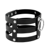 COQUETTE CHIC DESIRE CHOKER CUERO VEGANO ESTILO FETISH