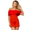 SUBBLIME VESTIDO CORTO + TANGA ROJO L/XL