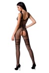 PASSION WOMAN BS069 BODYSTOCKING NEGRO TALLA UNICA