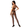 PASSION WOMAN BS080 BODYSTOCKING NEGRO TALLA UNICA