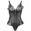 QUEEN LINGERIE TEDDY CON CREMALLERA S/M