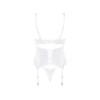 OBSESSIVE - AMOR BLANCO CORSET Y TANGA S/M