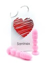 SANINEX DELIGHT PLUG-DILDO ROSA