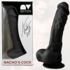 REPLICA PENE NACHO VIDAL 24CM NEGRO