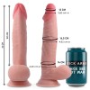 ROCKARMY DUAL DENSITY SHERMAN DILDO REALISTA 24CM