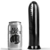 ALL BLACK DILDO NEGRO 19CM