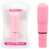 GLOSSY POCKET VIBRADOR ROSA