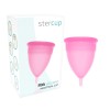 STERCUP COPA MENSTRUAL FDA SILICONE  TALLA S ROSA