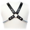 LEATHER BODY CHAIN HARNESS II