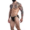 CUT4MEN - JOCKSTRAP DESIRE CUERO NEGRO M