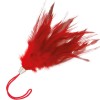 OHMAMA FETISH PLUMA ESTIMULADORA ROJA 13 CM