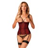 OBSESSIVE - DENISSA CORSET Y TANGA M/L