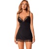 OBSESSIVE - BELLA ROU CHEMISE & TANGA M/L